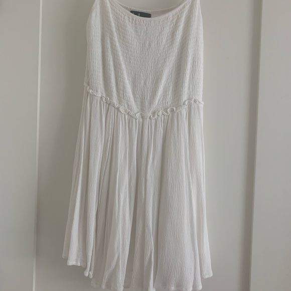 NWOT Lulu’s White Skater Sundress LG - Picture 6 of 6